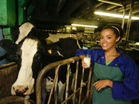 Filming for 'Year of Food and Farming' campaign